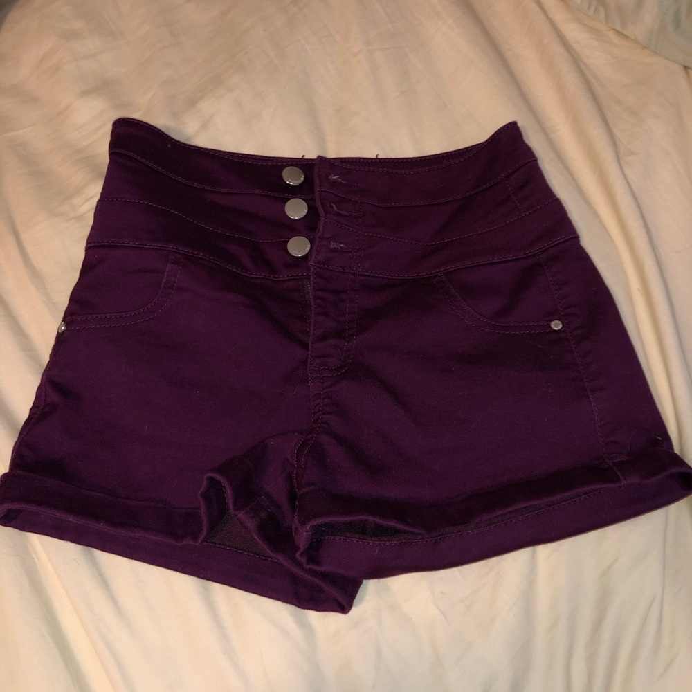 High waisted shorts